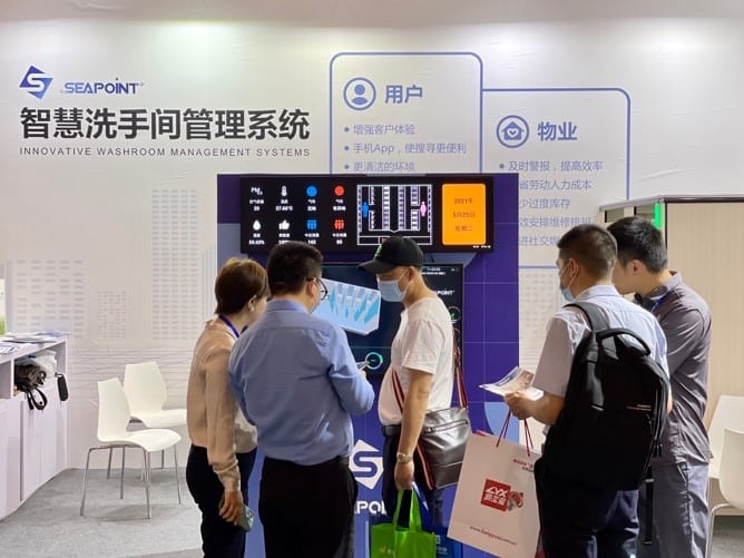 Chengdu: Sea Point Exhibits in CES 2021 Southwest Environmental Sanitation International Expo