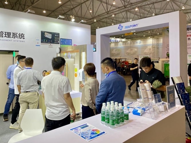 Chengdu: Sea Point Exhibits in CES 2021 Southwest Environmental Sanitation International Expo